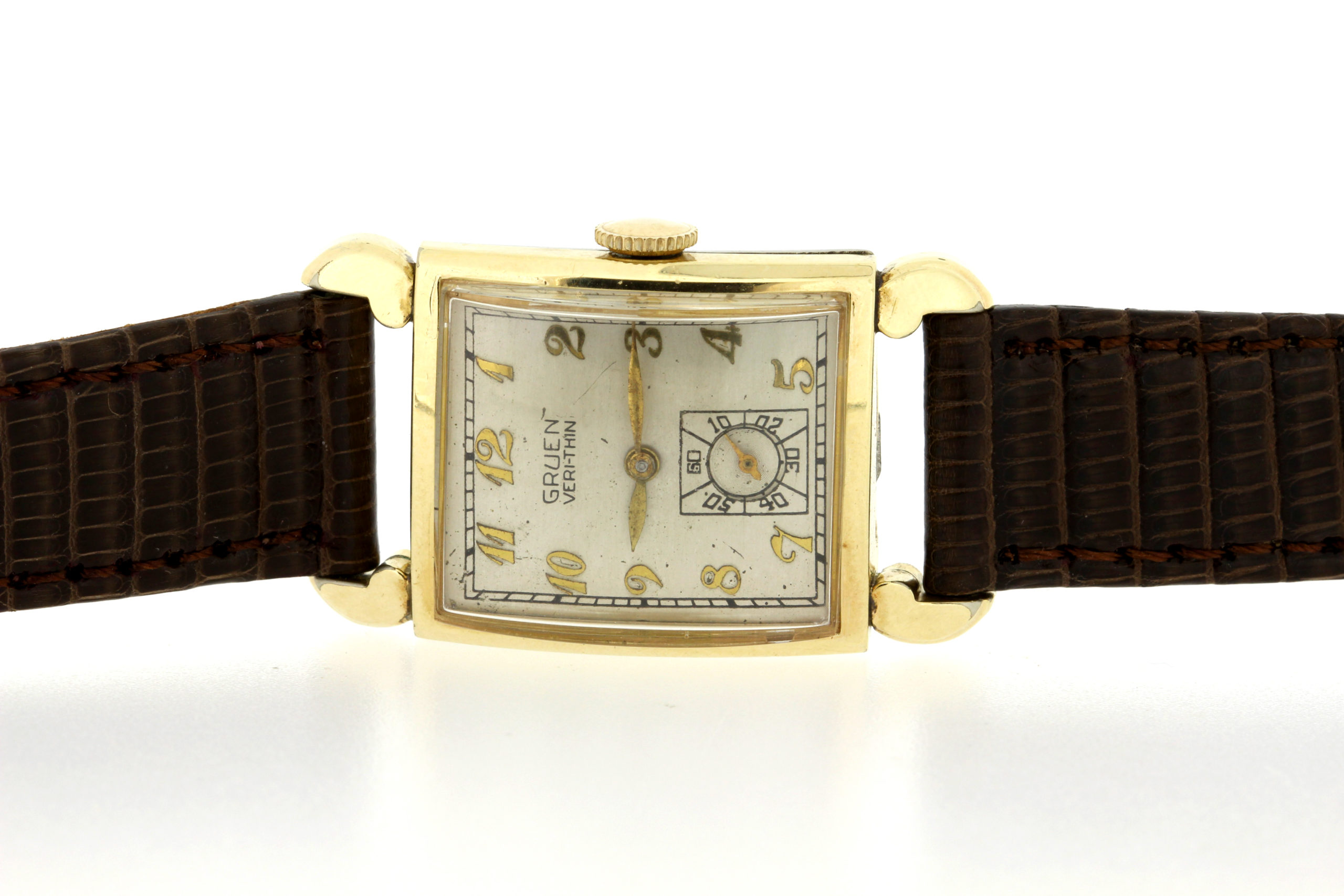 Gruen Veri-thin gold-filled Wrist Watch - Timekeepersclayton