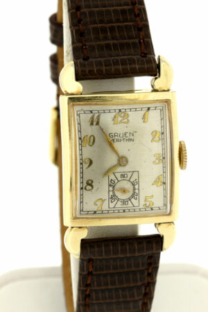 Timekeepersclayton Gruen Veri-thin gold-filled Wrist Watch