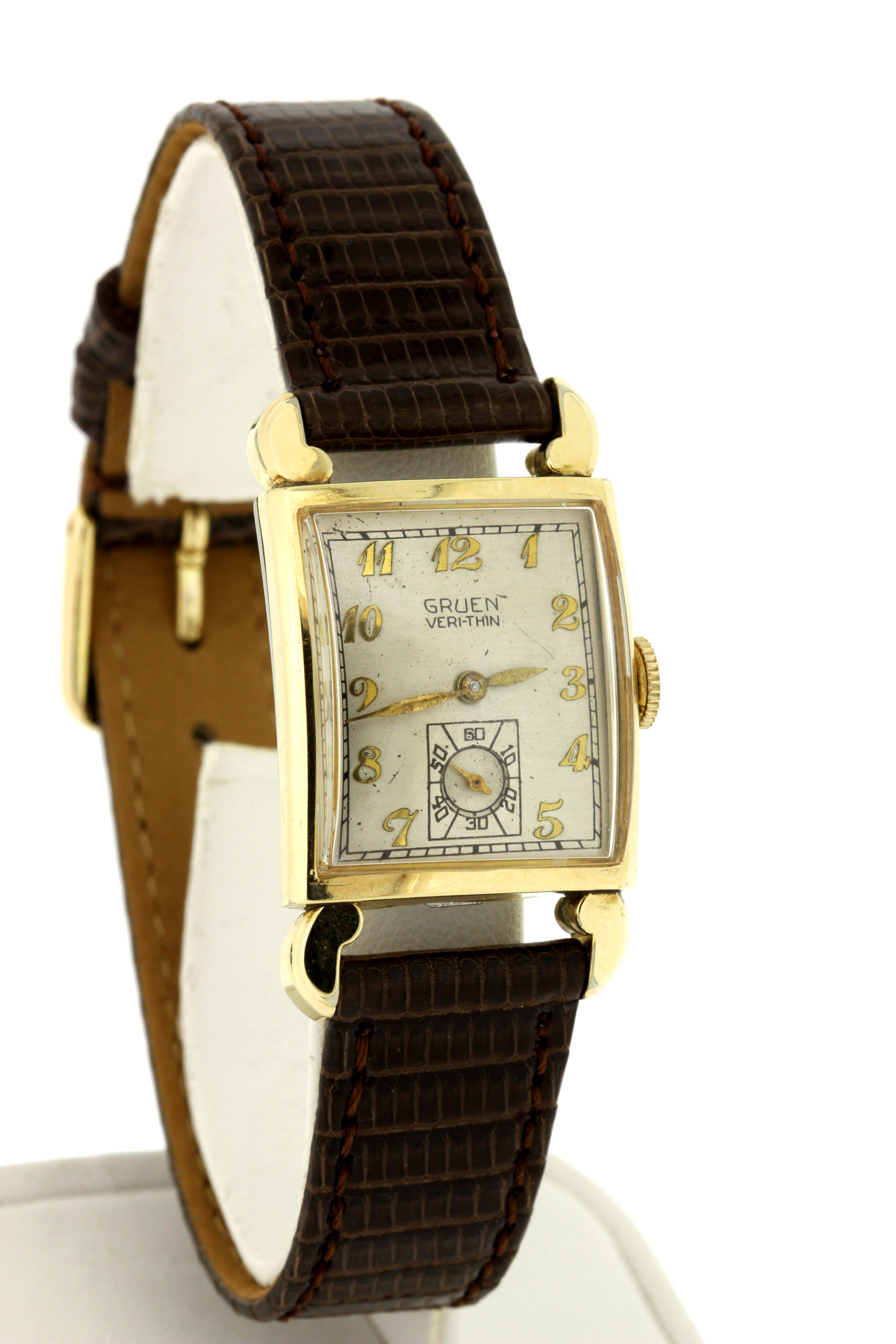 Gruen Veri-thin gold-filled Wrist Watch - Timekeepersclayton