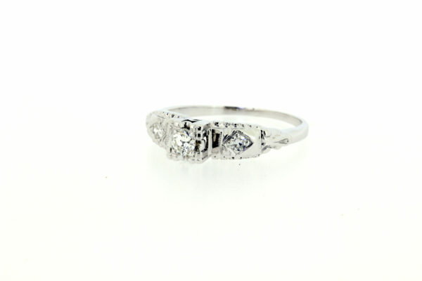 Timekeepersclayton Elegant 0.15 Carat Diamond Engagement Ring Wedding Anniversary