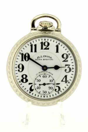 60 Hour Vintage Illinois Bunn Special 1929 14K Gold filled Pocket Watch 23 Jewel