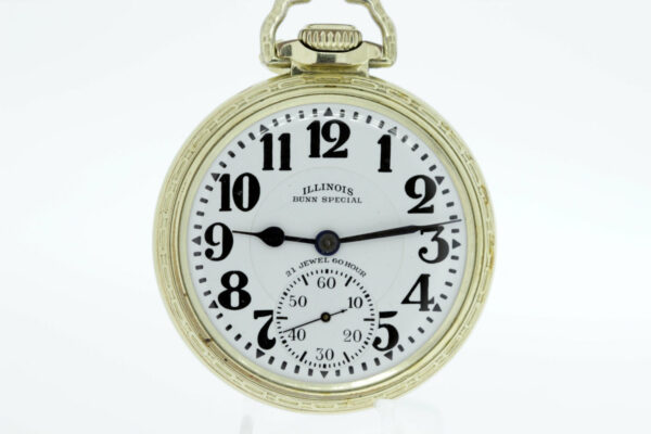 Timekeepersclayton Illinois Bunn Special 21 Jewel 161A Elinvar Movement Wadsworth