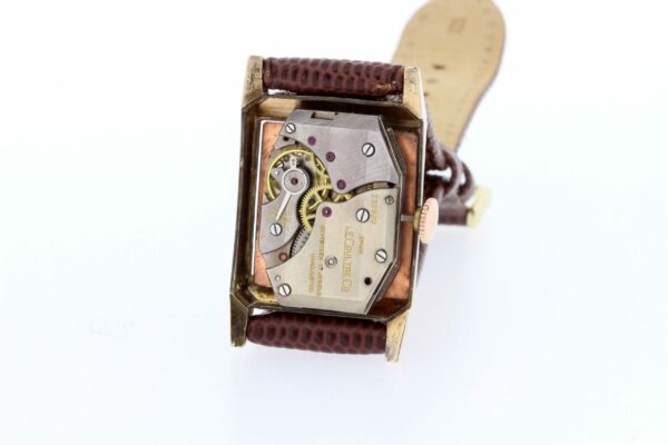 Timekeepersclayton Le Coultre Gold Filled Wrist Watch
