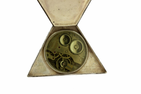 Timekeepersclayton Masonic Pocket Watch Solvil 15 Jeweled Swiss Movement Tempor Watch CO Schwab-Loeille Silver Case
