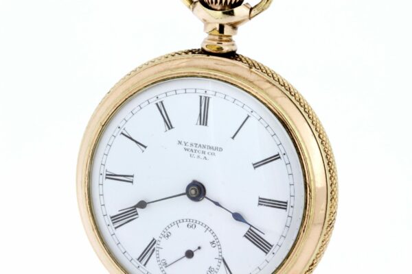 Timekeepersclayton NY Standard Watch CO USA Pocket watch Goldfilled