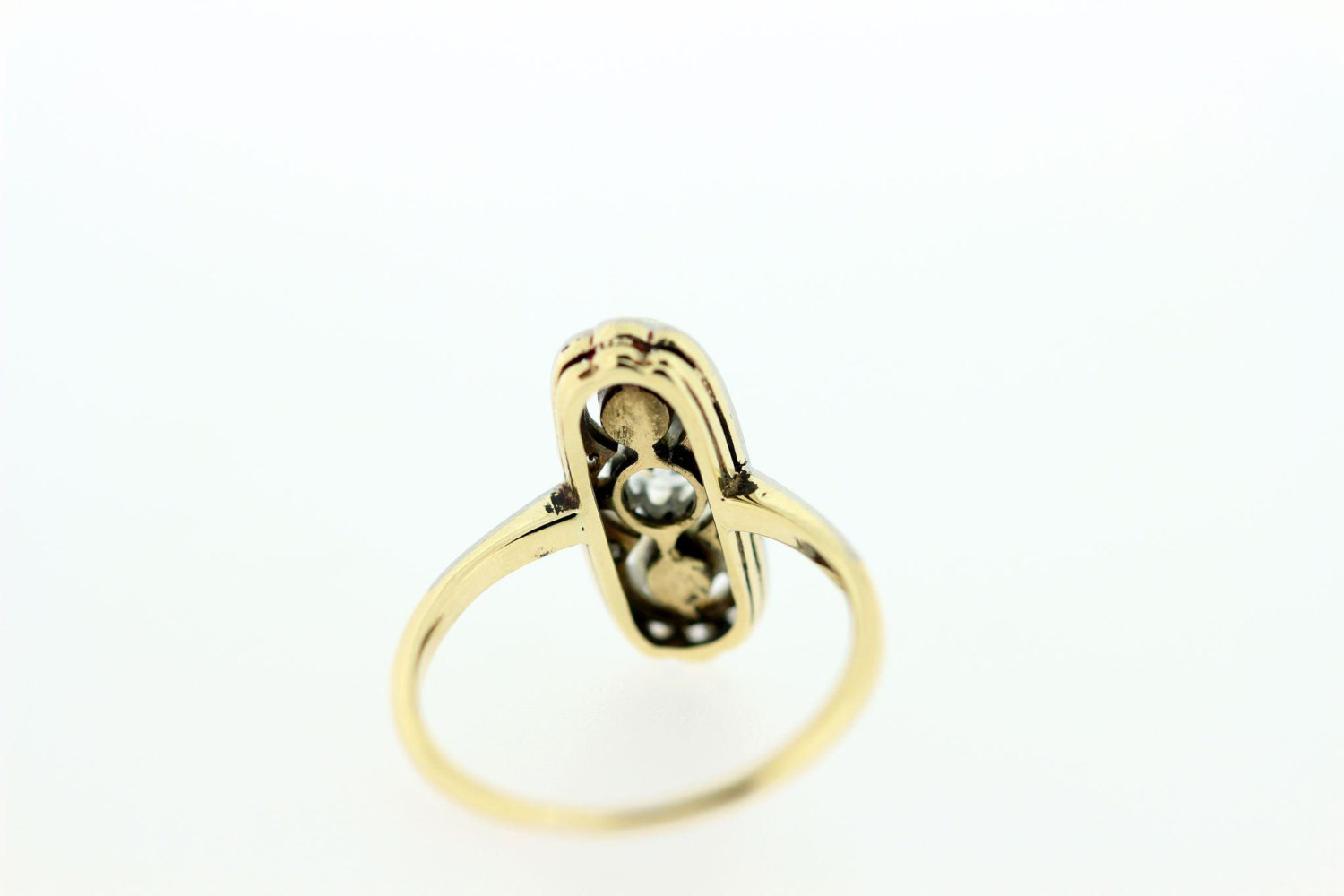 Natural Pearl and Diamond 14K Gold Ring - Timekeepersclayton