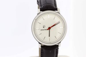 Timekeepersclayton Stainless Steel Accutron Wrist Watch