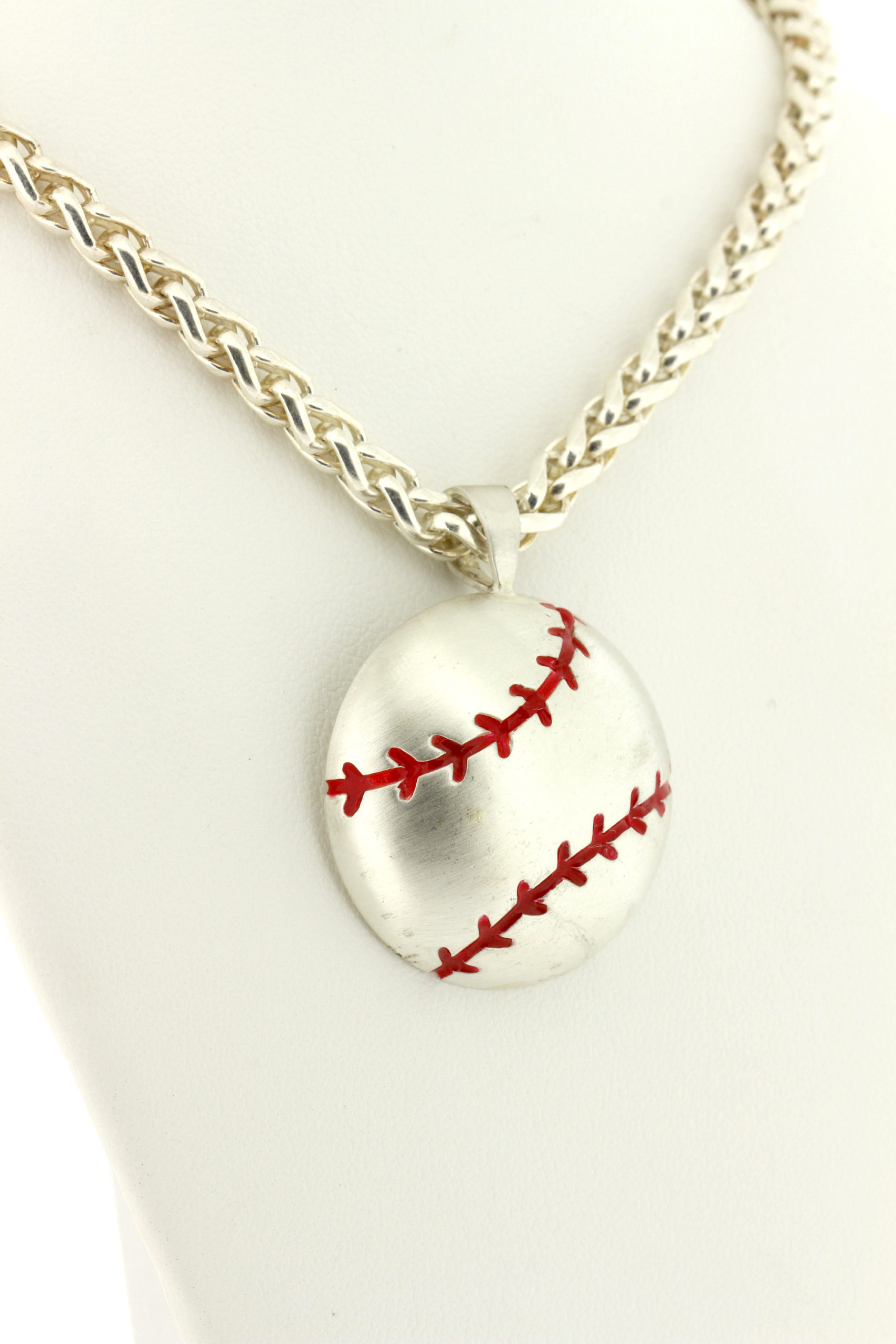 Baseball Necklace, silver baseball mom necklace, personalized necklace –  Constant Baubling