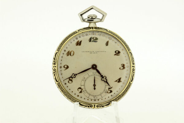 Timekeepersclayton Vacheron and Constantine Pocket Watch 1920s 18 karat yellow gold Vintage
