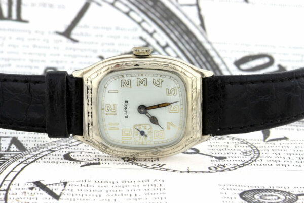 Timekeepersclayton Vintage 14 Karat Gold Filled Illinois Wrist Watch 17 jeweled Movement