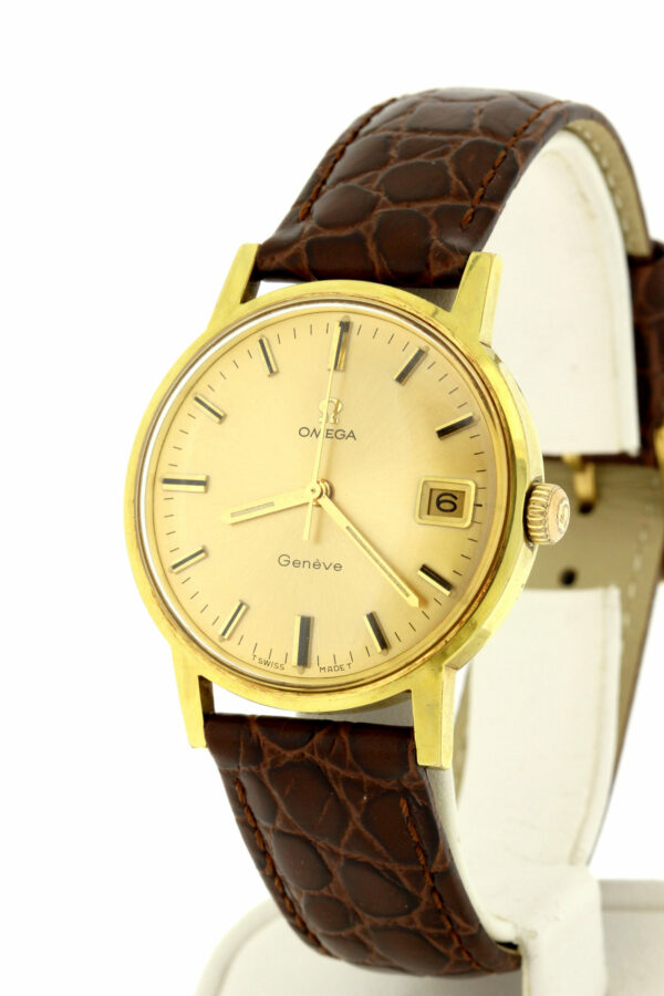 Timekeepersclayton Vintage 1980s Manual Omega Wrist Watch Gold Filled