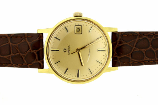 Timekeepersclayton Vintage 1980s Manual Omega Wrist Watch Gold Filled