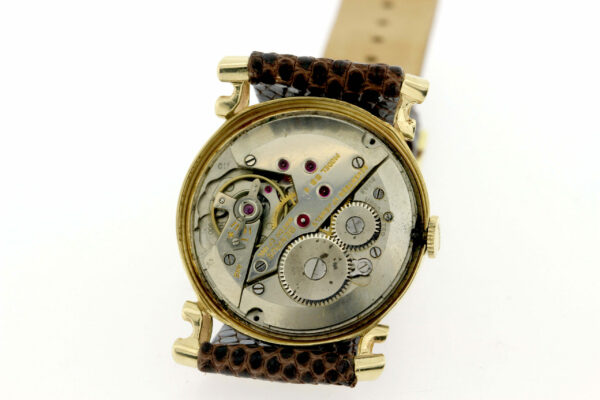 Timekeepersclayton Vintage Benrus 14K Yellow Gold Wrist Watch 17 Jeweled Movement