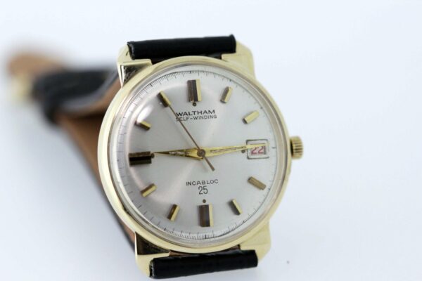 Timekeepersclayton Waltham Self-Winding Wrist Watch Incabloc