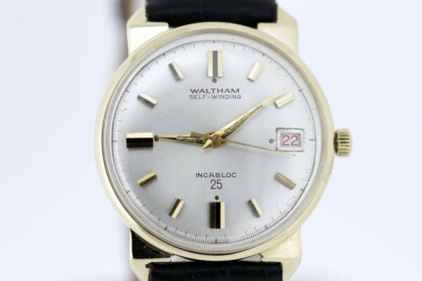 Timekeepersclayton Waltham Self-Winding Wrist Watch Incabloc