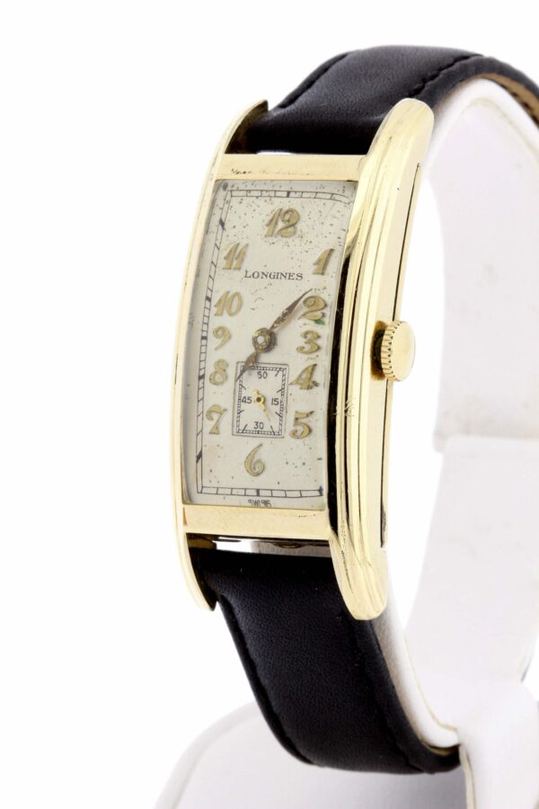 Timekeepersclayton Yellow Gold Filled Longine Wrist Watch Engraved