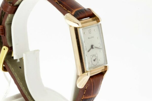 Timekeepersclayton 14K Rose Gold Bulova Wrist Watch