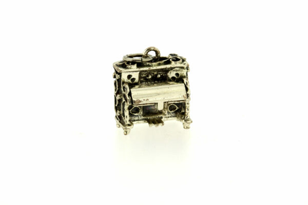 Timekeepersclayton Vintage Piano Charm Sterling Silver