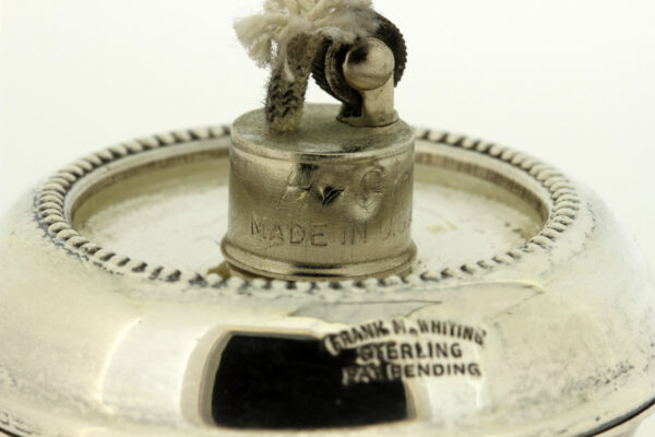 Timekeepersclayton Frank M. Whiting Vintage Tabletop Flint Lighter