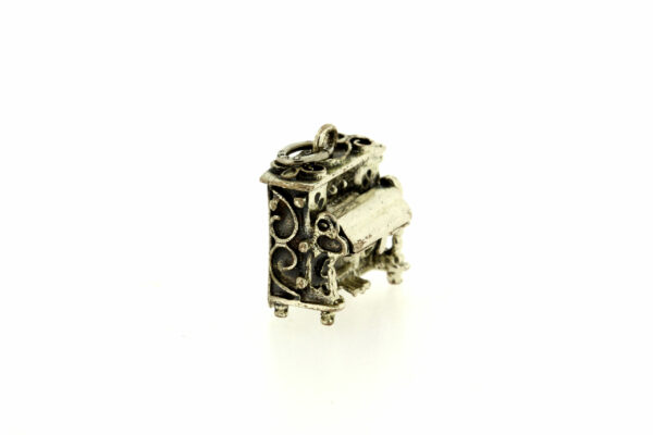 Timekeepersclayton Vintage Piano Charm Sterling Silver
