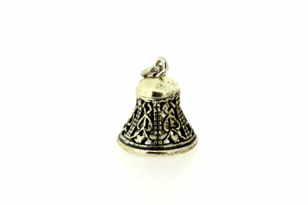 Timekeepersclayton Bright Ringing Sterling Silver Filirgee Bell Charm