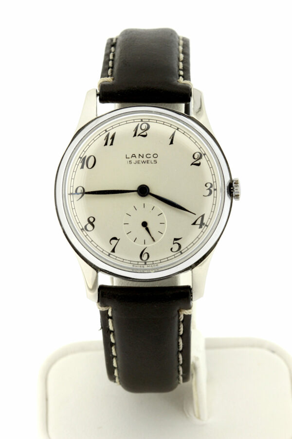 Vintage 15 Jeweled Swiss Movement Lanco Wrist Watch