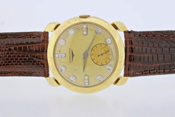 Timekeepersclayton 14K Gold Longines Wrist Watch with Swiss Movement