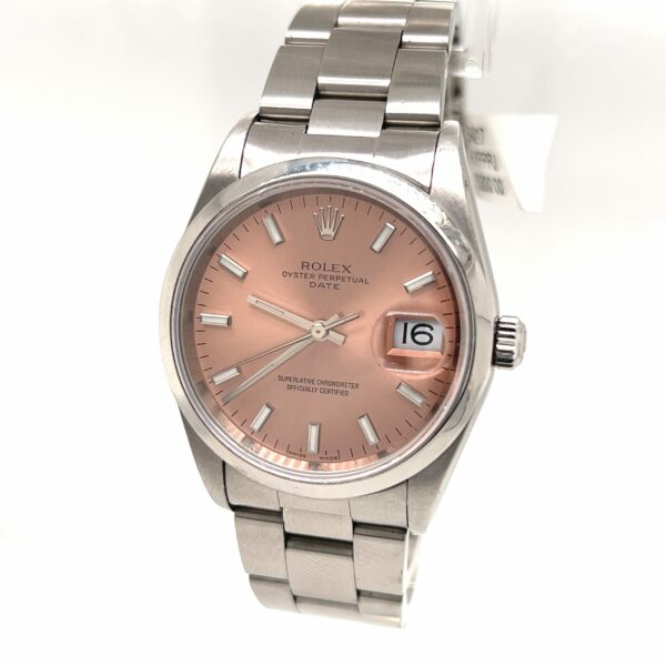 Rolex Date 34mm with Copper Dial