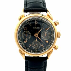 1950s LeCoultre Wristwatch 18K Yellow Gold