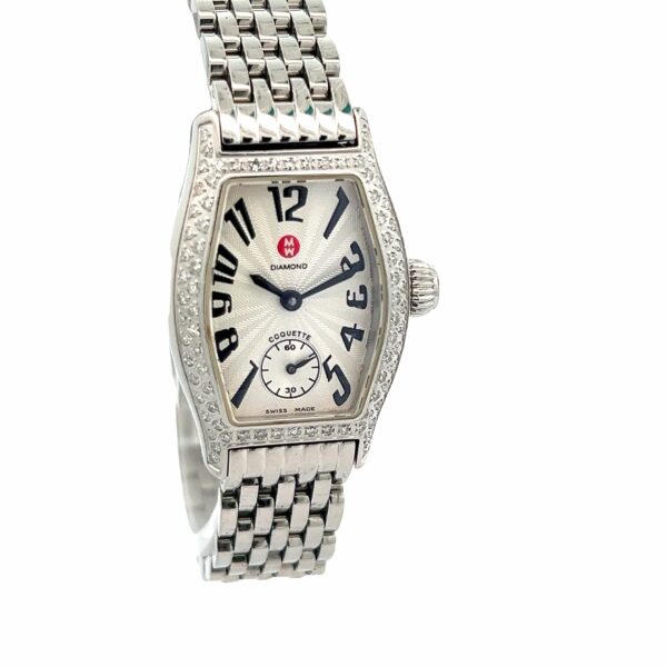 Michele Coquette Stainless Steel Diamond Women's Watch