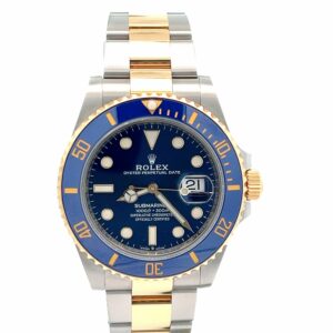 Rolex Submariner Date 41mm Blue on Blue Two-Tone