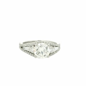 White Gold Ring with GIA certified Diamond